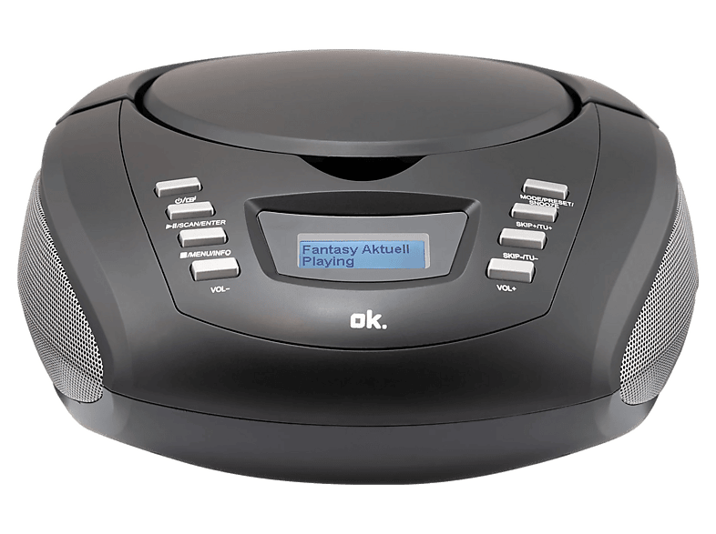 Radio CD OK. ORC 230-1 Czarny