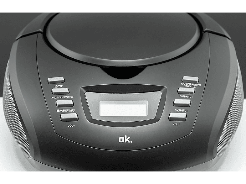 Radio CD OK. ORC 230-1 Czarny – zdjęcie 2