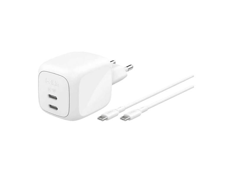 MV7+ AT8700J BX3/3.0 Belkin USB-C セット BELKIN 67 W Dual USB-C GAN 2M Type-C Kablolu Duvar Şarj Cihazı