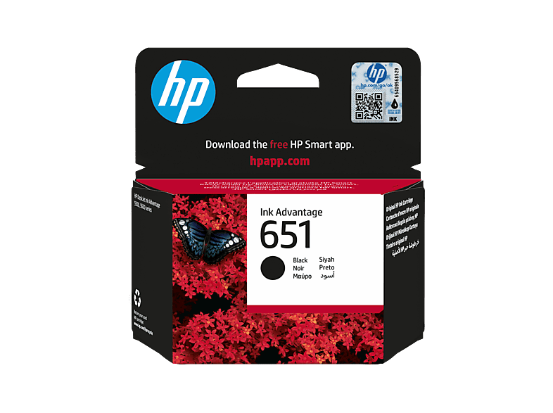 Tusz HP 651 Czarny 4 ml C2P10AE