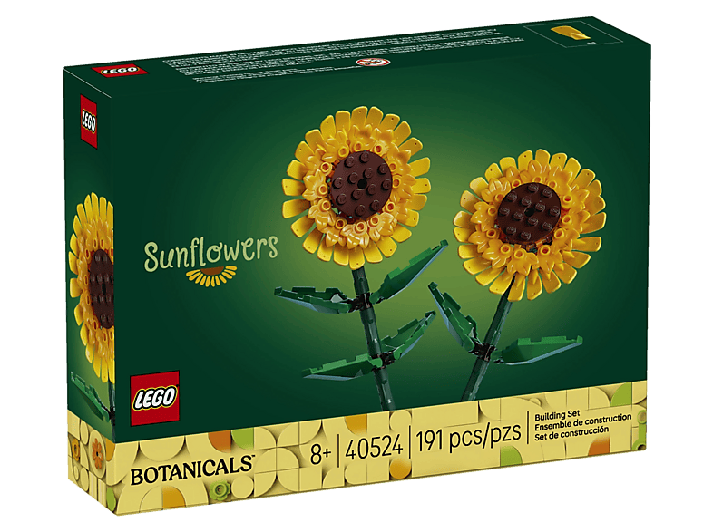 Klocki LEGO Botanicals Słoneczniki 40524 Wielokolorowy