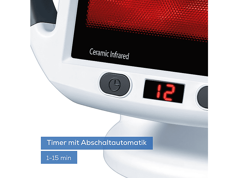 Beurer IL 50 Infrarot-Wärmestrahler ,300 Watt ,Weiß — Foto 3 von 5