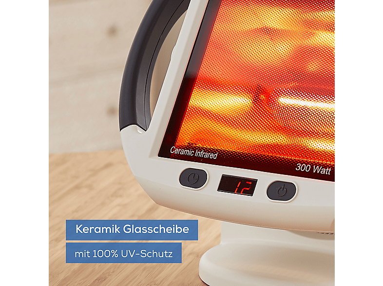 Beurer IL 50 Infrarot-Wärmestrahler ,300 Watt ,Weiß — Foto 5 von 5