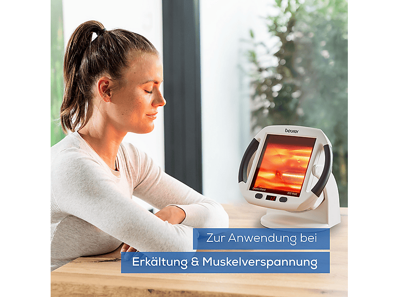 BEURER IL 50 Infrarot-Wärmestrahler ,300 Watt ,Weiß