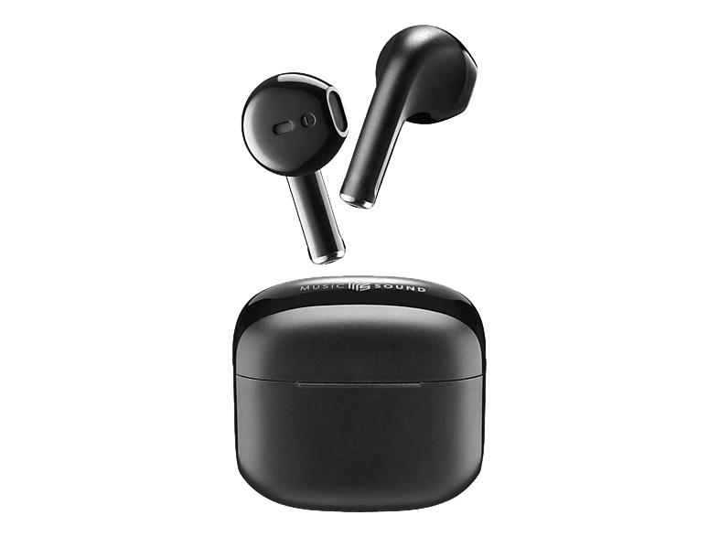 MUSIC SOUND SWAG, In-ear True Wireless Kopfhörer Bluetooth Schwarz