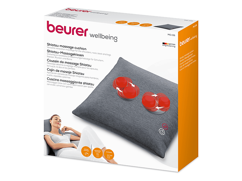 Beurer 644.13 MG 135 Shiatsu Massagekissen