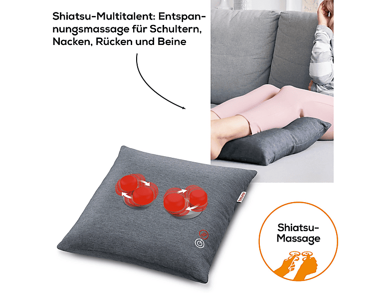 Beurer 644.13 MG 135 Shiatsu Massagekissen — Foto 4 von 5