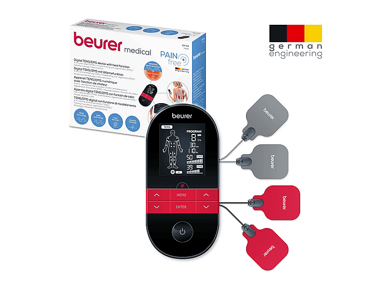 Beurer EM 59 Digital TENS/EMS mit Wärmefunktion