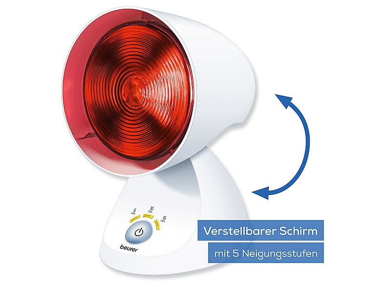 Beurer 616.12 IL 35 Infrarotlampe ,150 Watt ,Weiß — Foto 2 von 3