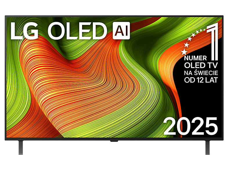 Telewizor LG OLED AI OLED48B56L, 121.9 cm (48"), 3840 x 2160 pixels, OLED, Smart TV, Wi-Fi, Black