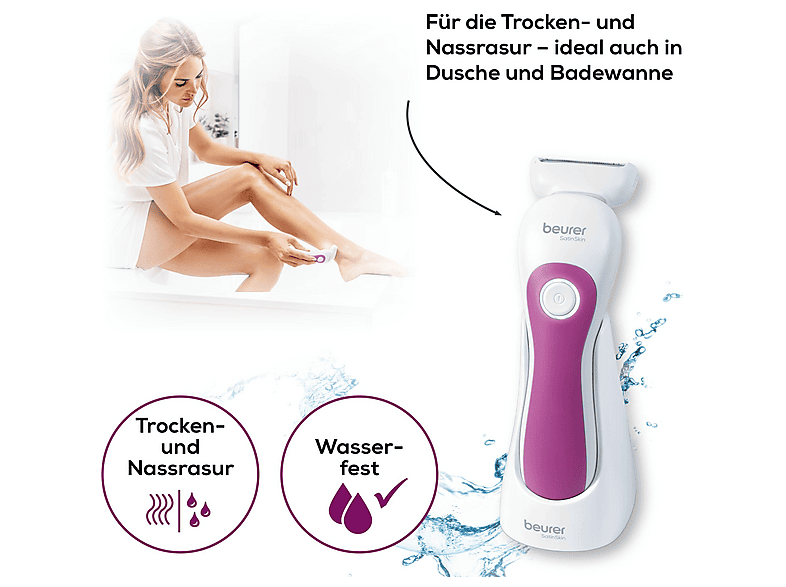 Beurer HL 36 Rasierer Wet&Dry — Foto 4 von 5