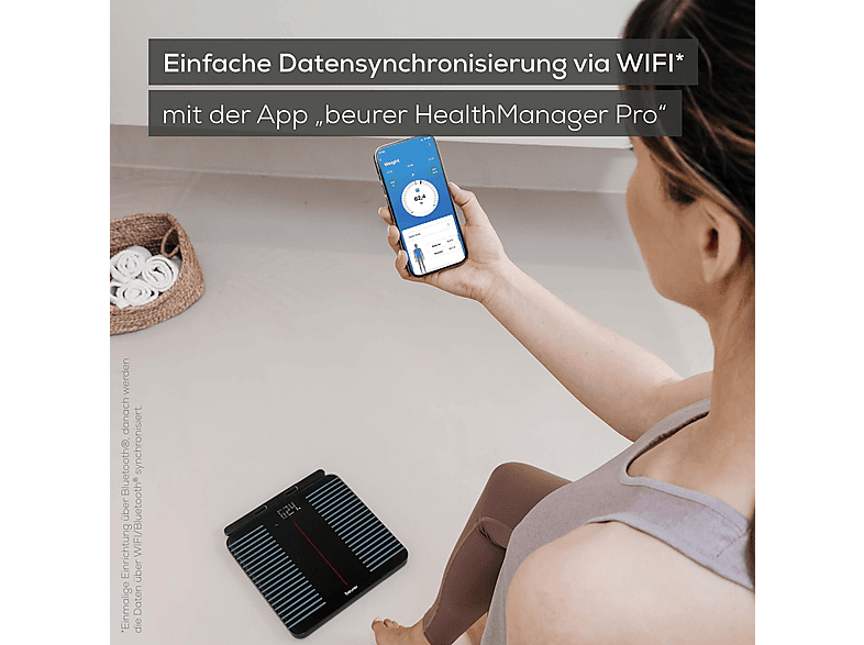 Beurer 103.79 BF990 Diagnosewaage, Maximale Tragkraft: 180 kg — Foto 2 von 5