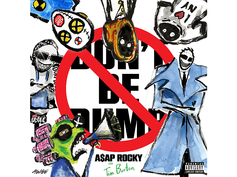 A$ap Rocky - Don't Be Dumb - (CD)