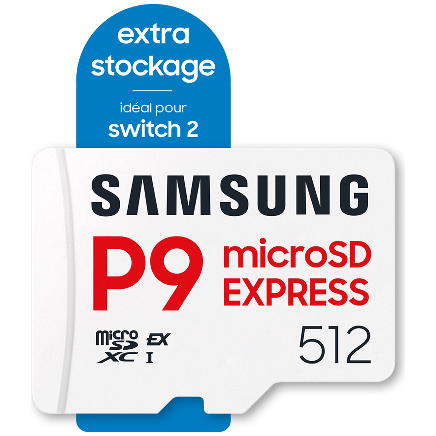 Samsung microSDXC I 512GB memory card, ideal for Switch 2.