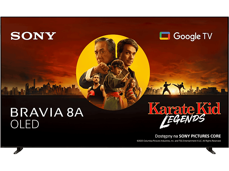 Telewizor OLED SONY K-55XR8A 55" 4K 120Hz Google TV XR Triluminos Pro Ciemnosrebrny