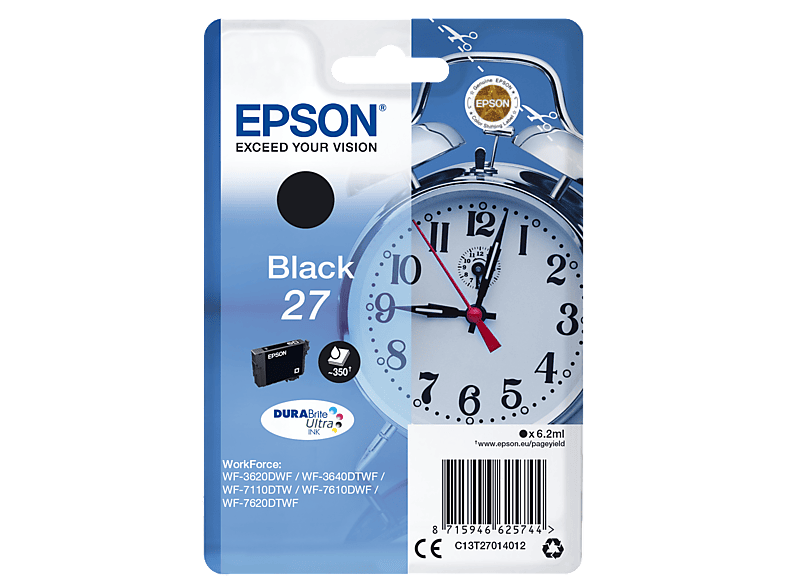 Tusz Epson Tusz DURABrite ultra 27 Standard Capacity (C13T27014012)