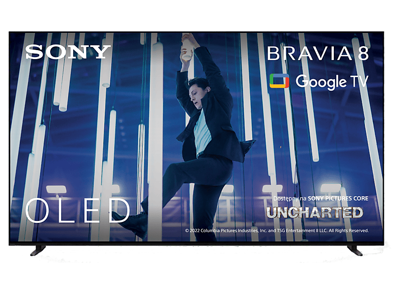 55" Sony BRAVIA 8 | XR Processor | OLED | 4K Ultra HD | High Dynamic Range (HDR) | Smart TV (Google TV)