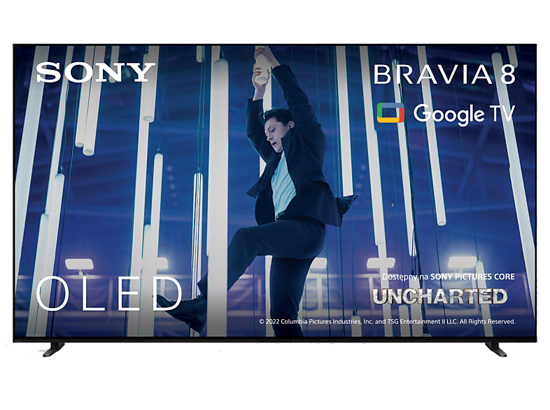 Sony BRAVIA 8 K-77XR80  77" 4K OLED 120Hz Google TV Dolby Vision Dolby Atmos HDMI 2.1 DVB-T2