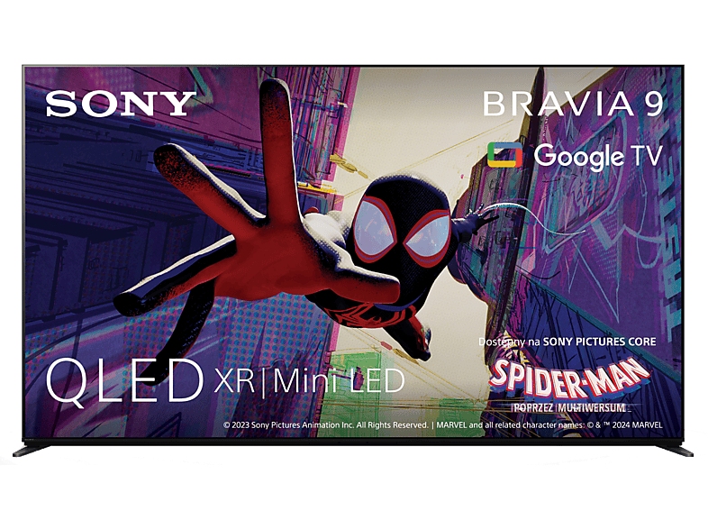 PRODUKT PO EKSPOZYCJI - Telewizor Mini LED QLED SONY BRAVIA 9 K-85XR90PAEP 85" 4K 120Hz Google TV XR Triluminos PRO