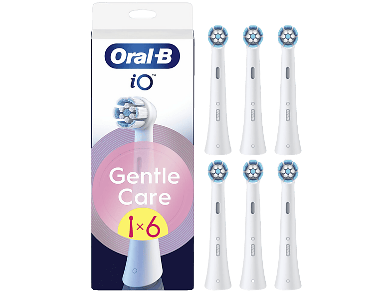 Oral B Opzetborstel Io Gentle Care 6pcs Wit