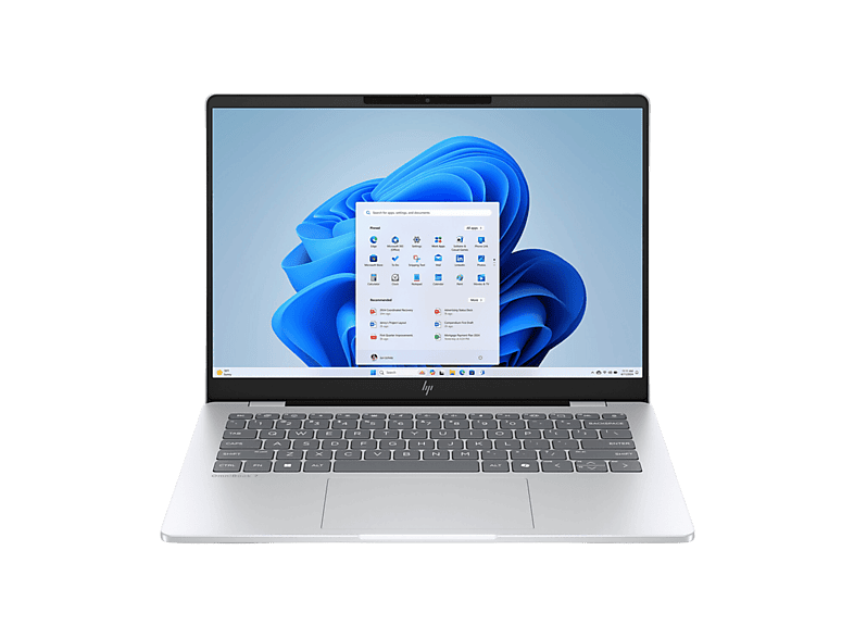 HP OmniBook 7 AI 14-fr0006ns, 14  2K, Intel® Core™ Ultra 5 225U, 16 GB RAM, 1 TB SSD, UHD Graphics, Windows 11 Home, Plata