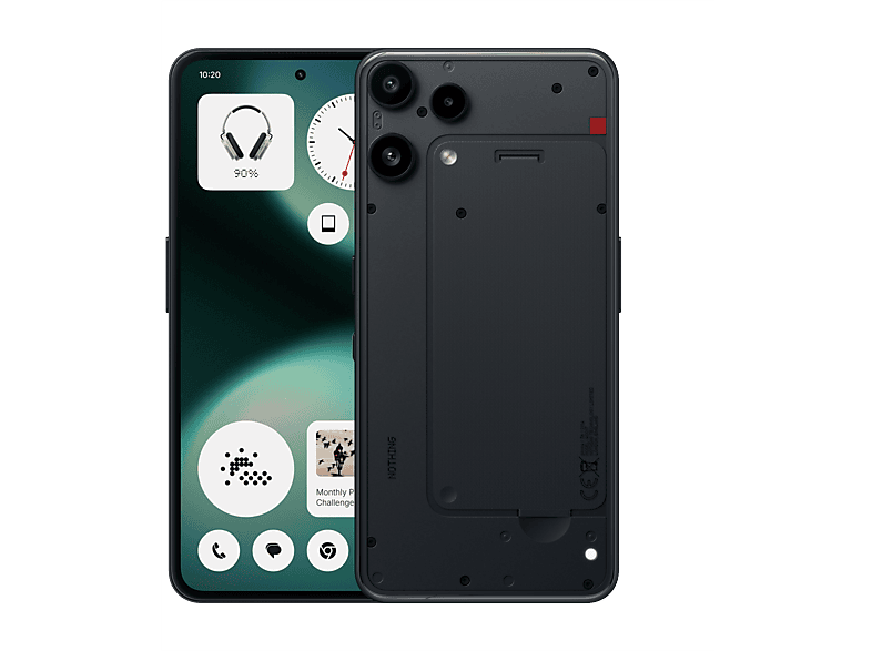 Nothing Phone (3a) Lite, Negro, 128 GB, 8 GB RAM, 6.77 " AMOLED flexible, MediaTek Dimensity 7300 Pro 5G, 5000 mAh