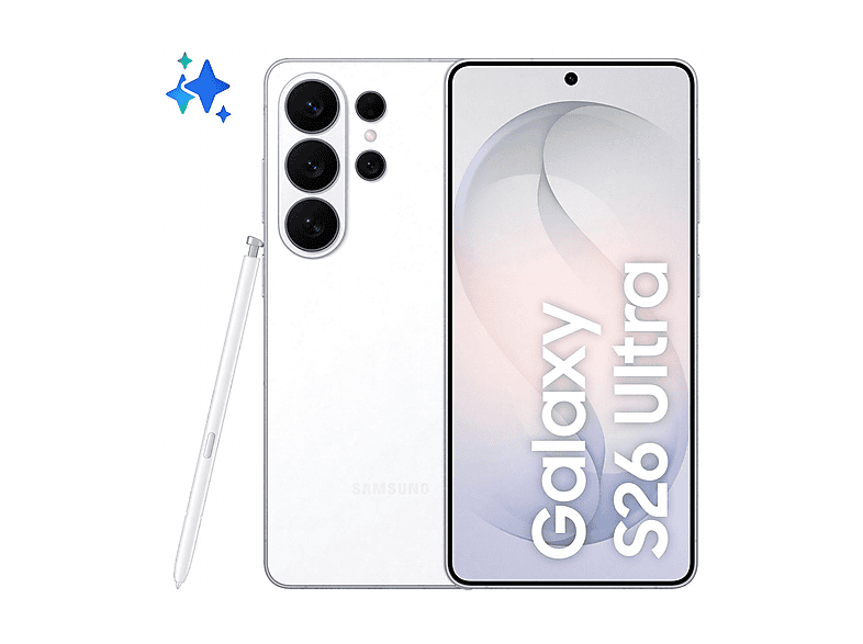 SAMSUNG Galaxy S26 Ultra 256GB, 256 GB, White