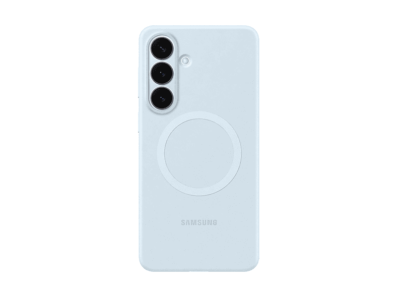 SAMSUNG Silicone Magnet Case COVER per Samsung Galaxy S26+, Blu chiaro
