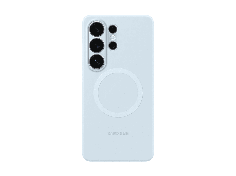 SAMSUNG Silicone Magnet Case COVER per Samsung Galaxy S26 Ultra, Blu chiaro