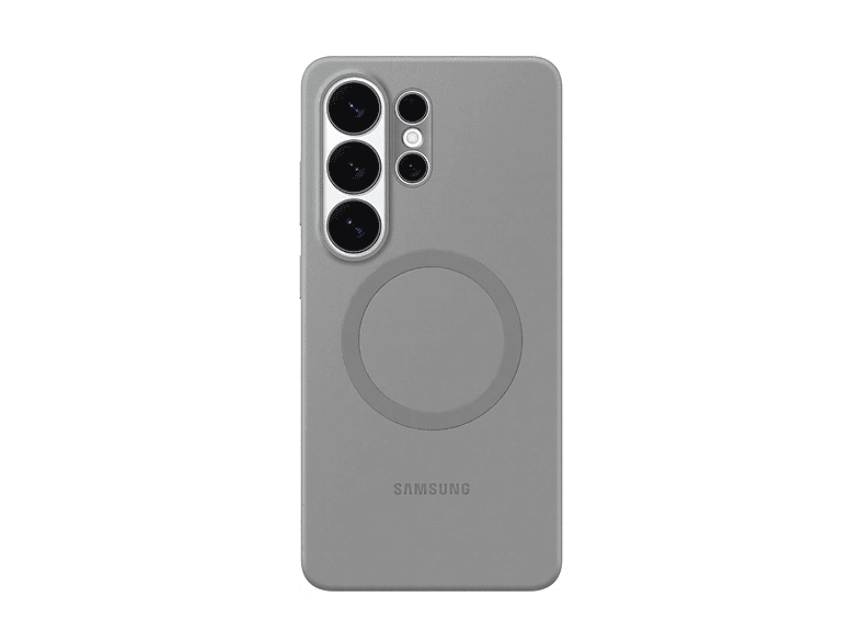 SAMSUNG Silicone Magnet Case COVER per Samsung Galaxy S26 Ultra, Grigio