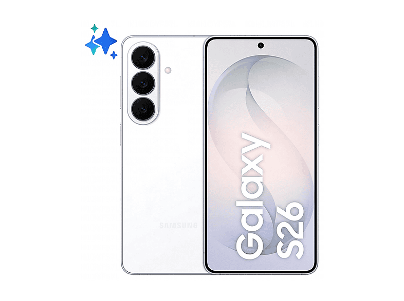 Samsung Galaxy S26 256Gb, 256 Gb, White