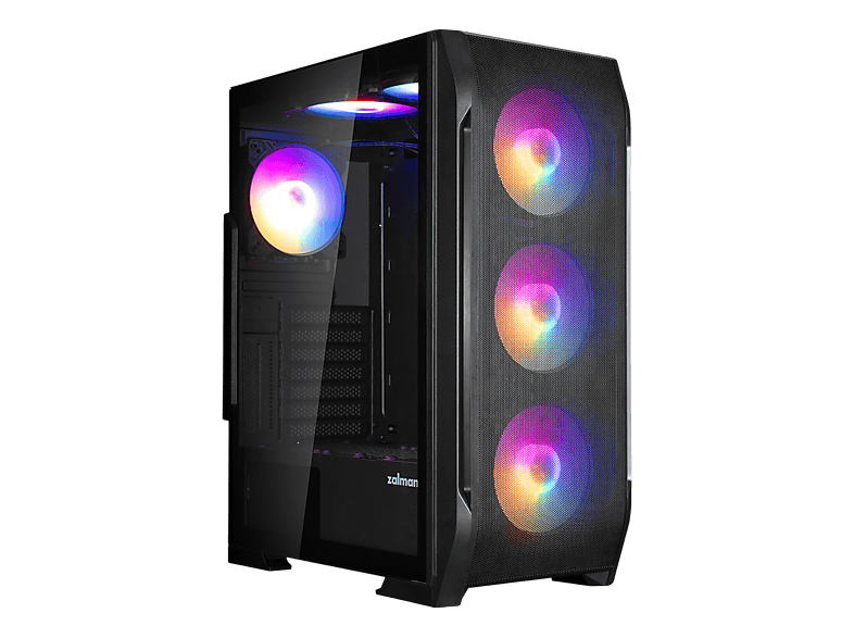 ZALMAN N7 Plus V2 6*120mm RGB Fan 700W+80 Plus ATX Mid Tower Gaming Oyuncu Kasası Siyah