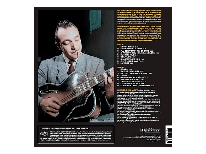 Thumbnail - Django Reinhardt - Swingology (Deep Blue Vinyl) (Vinyl)