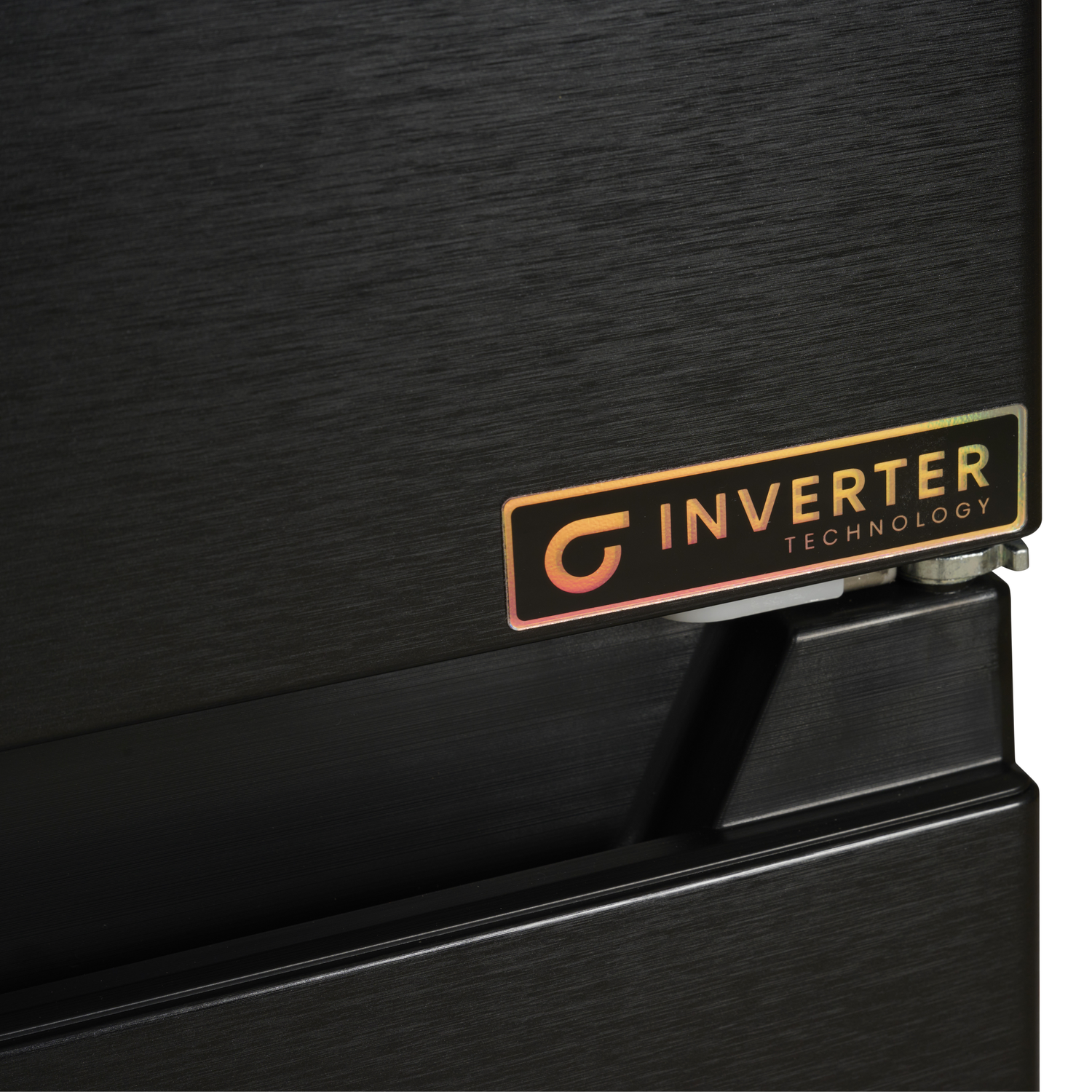 Black appliance with "INVERTER TECHNOLOGY" logo.