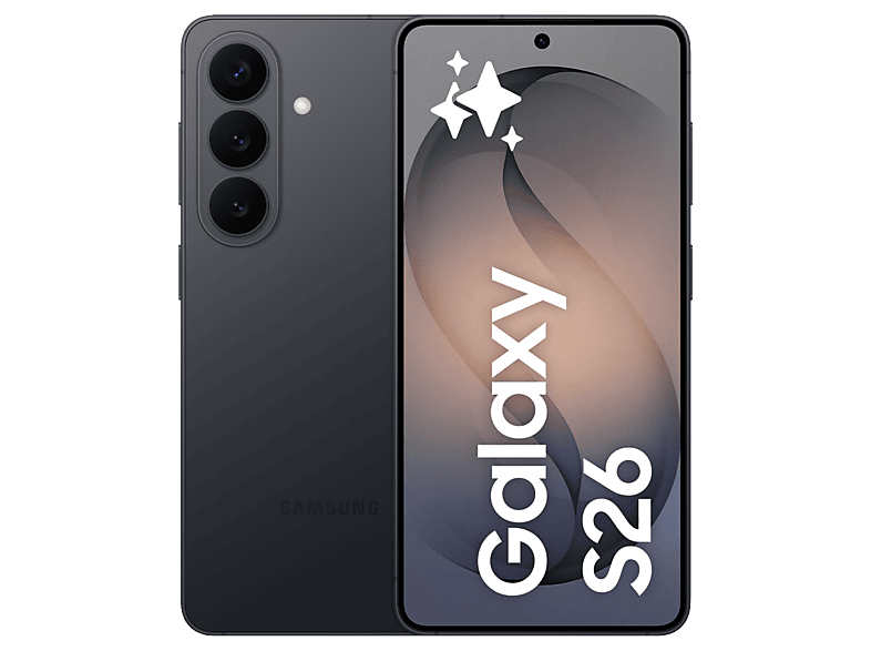 Samsung Galaxy S26, Negro, 256 GB, 12 GB RAM , 6.3 FHD+, Exynos 2600, 4300 mAh, Android 16