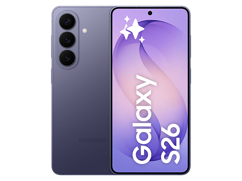 Samsung Galaxy S26, Violeta, 512 GB, 12 GB RAM , 6.3 FHD+, Exynos 2600, 4300 mAh, Android 16