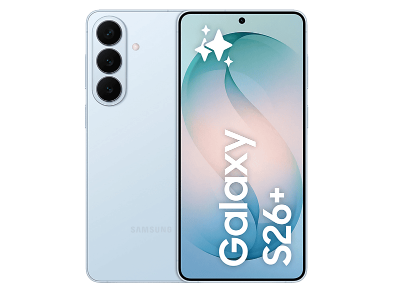 Samsung Galaxy S26+, Azul Cielo, 512 GB, 12 GB RAM, 6.7 QHD+, Exynos 2600, 4900 mAh, Android 16