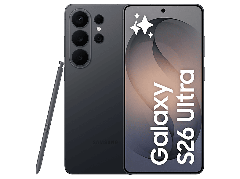 Samsung Galaxy S26 Ultra, Negro, 1 TB, 16 GB RAM, 6.9 QHD+, Qualcomm Snapdragon 8 Elite Gen 5, 5000 mAh, Android