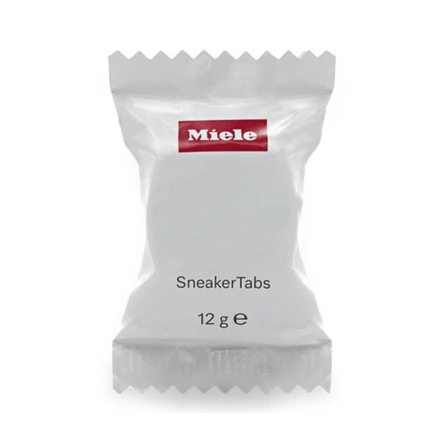 Pacchetto bianco con logo Miele, SneakerTabs e 12 g.