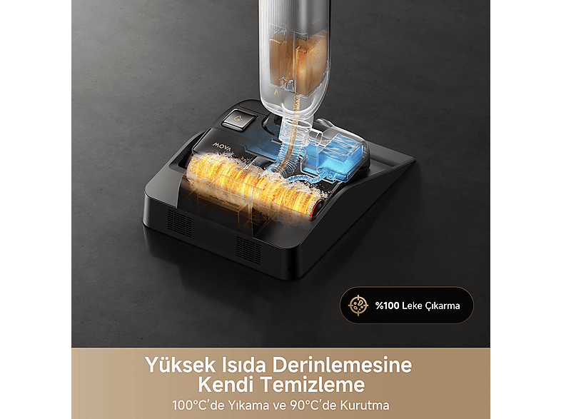 MOVA X4 Mix Islak Kuru Kablosuz Şarjlı Dikey Süpürge Fiyat