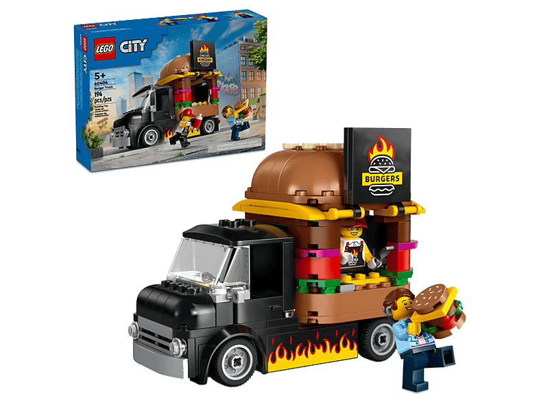 Klocki LEGO City&nbsp;Ciężarówka z burgerami (60404)