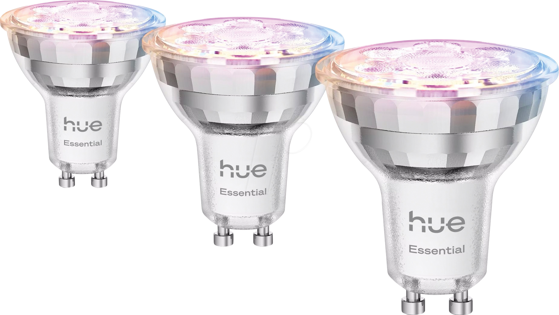 PHILIPS HUE Essential izzó szett, 3 db WCA 345LM GU10 (232138)