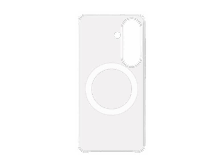 SAMSUNG Clear Magnet Case, Backcover, Samsung, Galaxy S26, Transparent