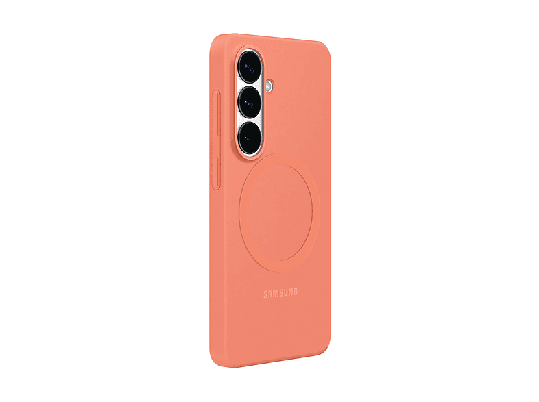 Thumbnail - SAMSUNG Silicone Magnet Case, Backcover, Samsung, Galaxy S26, Coralred