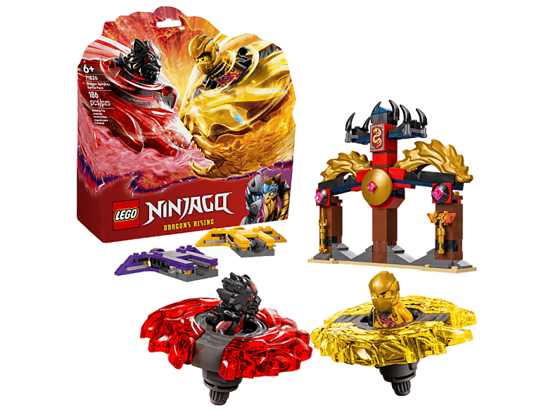 Klocki LEGO Ninjago Smocze Spinjitzu – zestaw bitewny (71826)