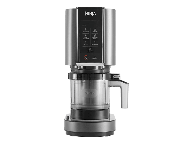 MediaMarkt, Ninja Creami Eismaschine, 800 W, Space Gray/Schwarz, Küchengeräte, Küchenkleingeräte, Eis- & Glacémaschinen, NC302CH
