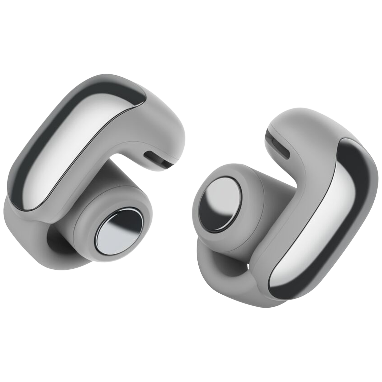 BOSE Ultra Open Open-ear Draadloze oordopjes Met Noise-cancelling Moonlight Gray
