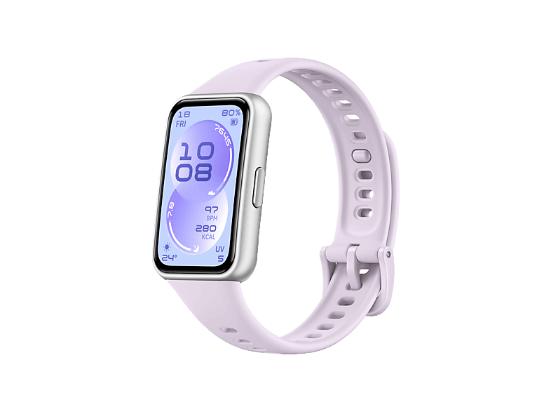 Pulsera de actividad - Huawei Band 11, Morado, 16mm, 1.62" AMOLED, 5ATM, 14 Días Autonomía, Monitoreo Completo Salud, Medición Estrés