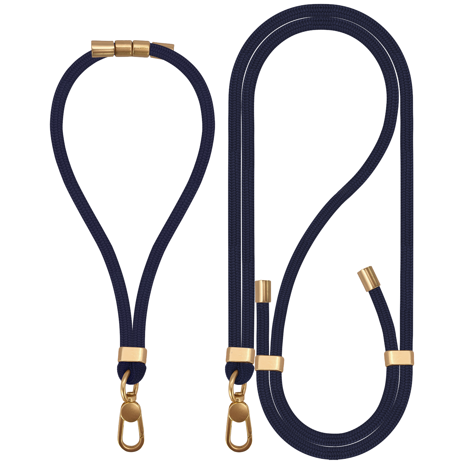 MYSTYLE Body & Wrist (2-Pack) Lanyard Set Telefoonhoesje Universeel Blue afbeelding