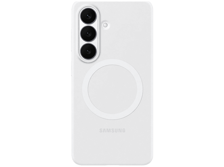 Samsung Silicone Magnet Case pour Galaxy S26+ Blanc